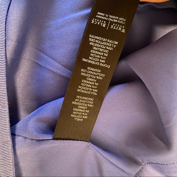 White House Black Market Purple Pencil Skirt - Picture 9 of 9